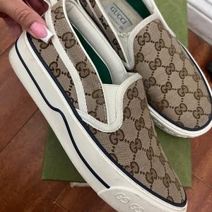 Gucci Women's Tennis 1977 Slip On Sneakers